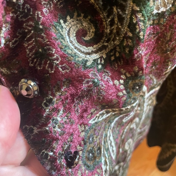 RL Black Label Paisley Blazer Sz 10 - Picture 5 of 15